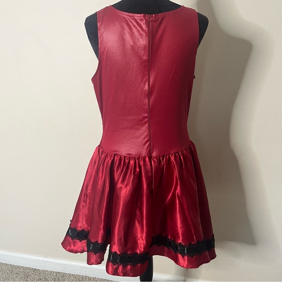 Leg Avenue Sexy Gothic Red Riding Hood Halloween Costume Women's‎ Sz L Cosplay - Picture 15 of 16